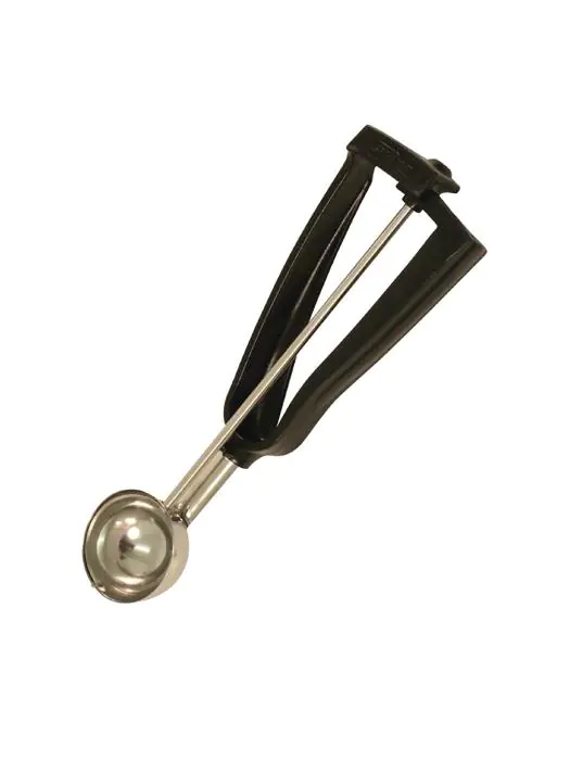Portioneerlepel - Maat 30 - Zwart - Ø 4.6 CM - RVS - Bonzer - GD587 GD587 €23.39 IJsportioneerlepels