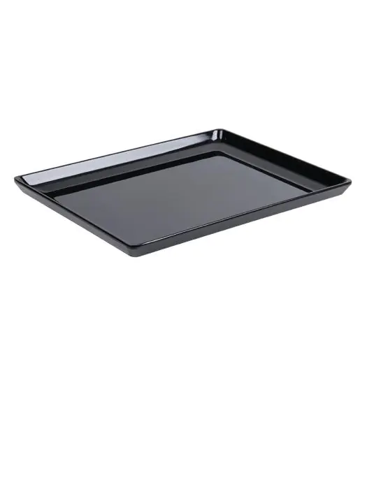 Schaal - 1/1 GN - Zwart - H 3 x 53 x 32.5 CM - Melamine - APS - GF075 GF075 €31.04 Schalen
