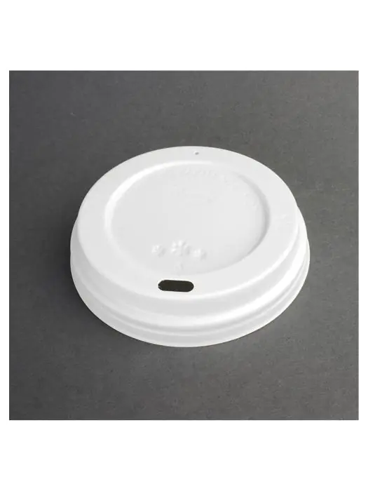 Deksel koffiebeker - 0.35 Liter - 50 stuks - Ø 9.3 x H 1.7 CM - Kunststof - Fiesta - CE264 CE264 €3.59 Overige