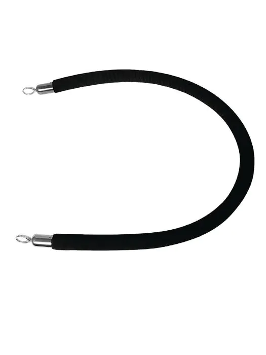 Markeeringskoord - Zwart - Ø 3.2 x 150 CM - Polyester/Zink - Bolero - CB511 CB511 €22.82 Sierkoord en afzetpalen