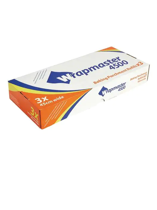Bakpapier navulling - 3 stuks - H 8 x 51.5 x 22.5 CM - Wrapmaster - GM215 GM215 €40.99 Klein kookgerei