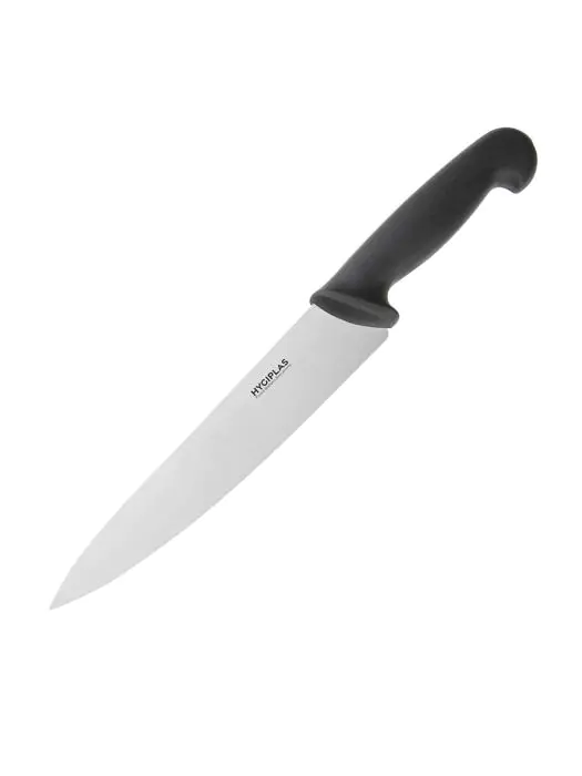 Koksmes - Zwart - H 4.8 x 3.5 x 34.5 CM - RVS - Hygiplas - C265 C265 €6.99 Keukenmessen