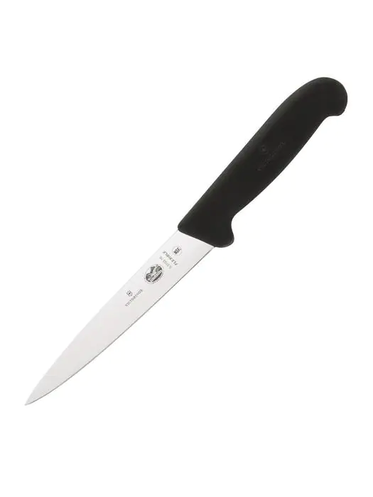 Fileermes - Zwart - H 1.7 x 3 x 28.2 CM - RVS - Victorinox - C660 C660 €27.30 Keukenmessen