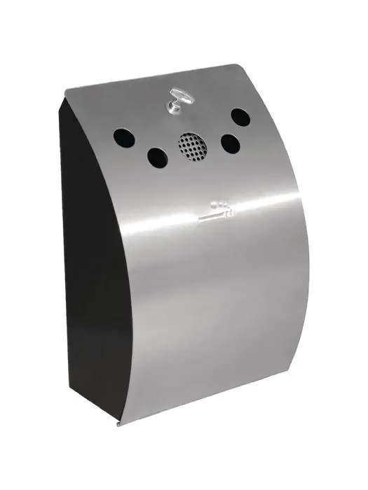 Asbak - H 35.2 x 24.5 x 14.2 CM - RVS - Bolero - CE178 CE178 €68.52 Peukenzuilen