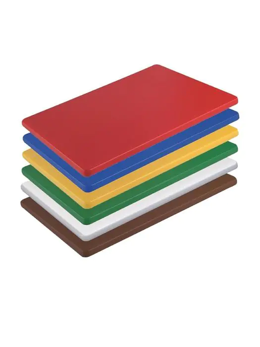 Snijplankenset - Klein - HDPE - 6 stuks - Hogedichtheidpolyethyleen - Hygiplas - HC869 HC869 €39.28 Snijbladen / planken