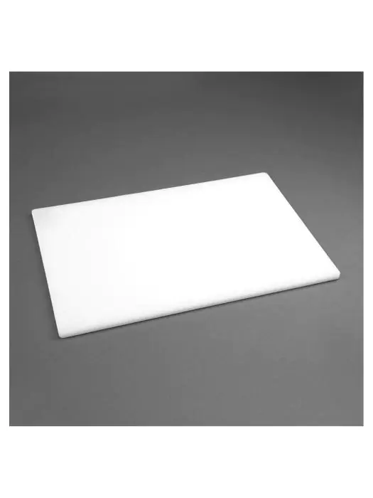 Snijplank - LDPE - Wit - H 1 x 60 x 45 CM - Lagedichtheidpolyethyleen - Hygiplas - HC881 HC881 €17.47 Snijbladen / planken