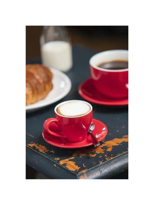 Espressokop - 10 CL - 12 stuks - Rood - H 6 x 9.4 CM - Steengoed - Olympia - GK070 GK070 €35.57 Kopjes & mokken