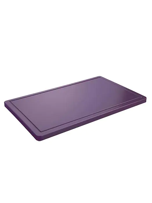 Snijblad - 40 x 25 CM - 1.84 KG - Polyethyleen - Paars - Caterchef - 882742 E882742 €17.50 Snijbladen / planken