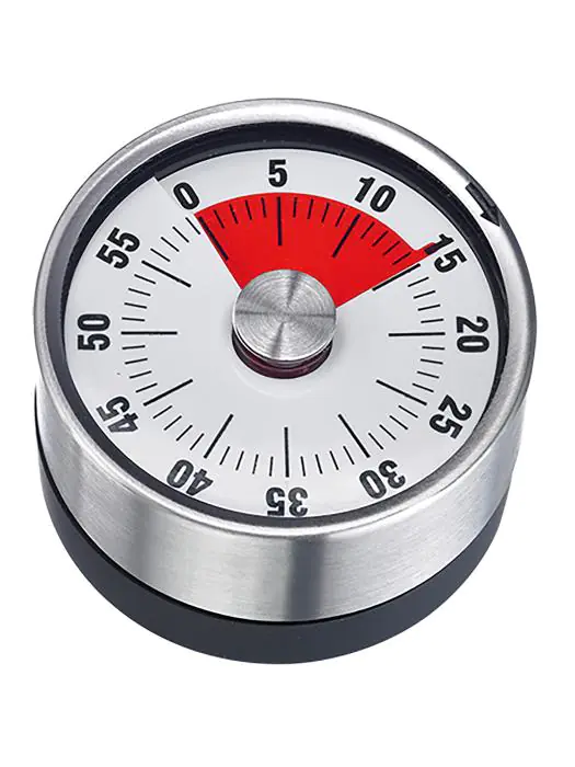 Kookwekker - H 3.6 CM - 0.103 KG - Ø6 CM - RVS - Westmark - 016054 E016054 €10.95 Klein kookgerei
