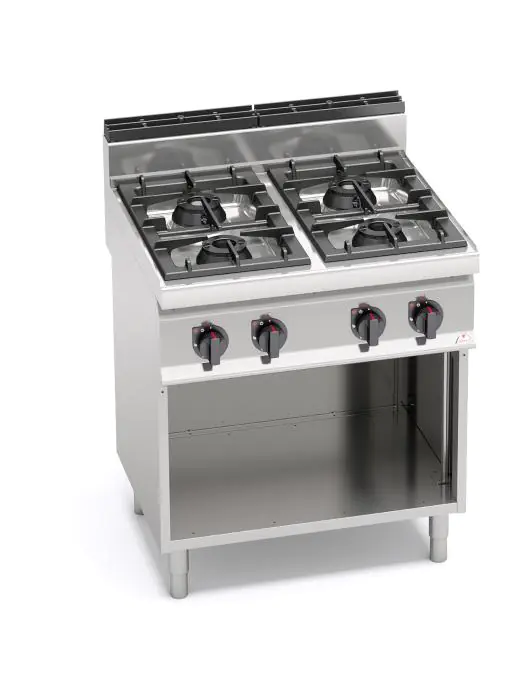 Horeca gasfornuis - 4 pits - Max power - Berto's - G7F4MP G7F4MP €1,999.00 Berto's 700 line