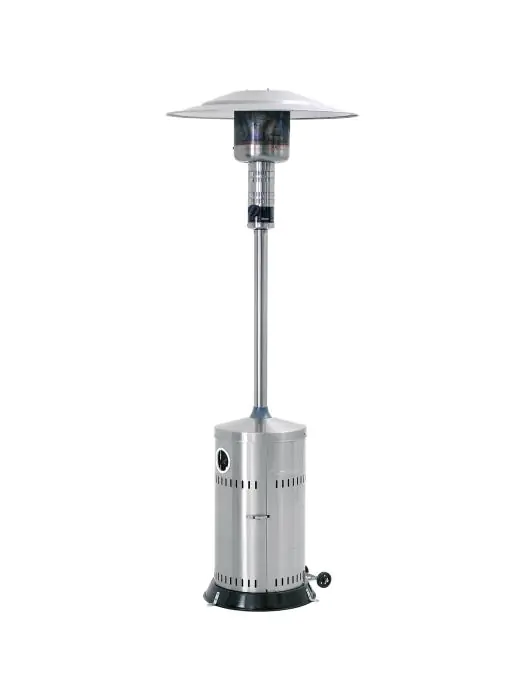 Terrasverwarmer - Aardgas - RVS - H 222 x 78 x 78 CM - Bartscher - 825131 825131 €224.00 Terras verwarmers