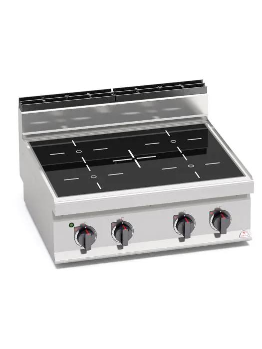 Kooktoestel - 4 plaats - Infrarood - Berto's - E7P4B/VTR E7P4B/VTR €2,299.00 Berto's 700 line
