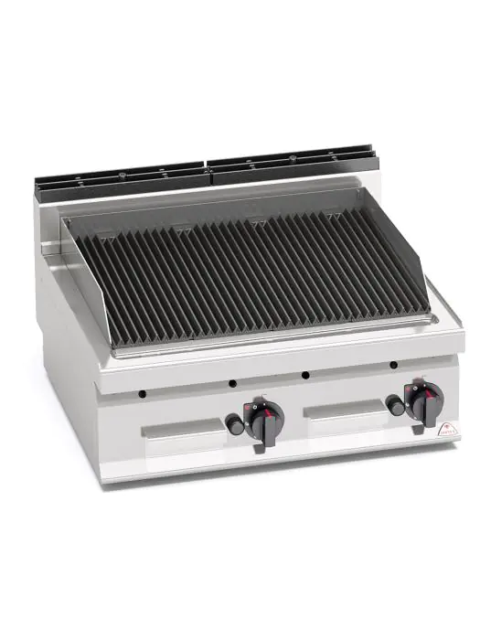 Lavasteengrill - 80 CM - Gas - Tafelmodel - Berto's - PLG80B/G PLG80B/G €2,599.00 Berto's 700 line
