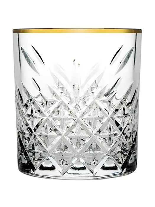 Tumbler - 35.5 CL - Gouden rand - 4 Stuks - Pasabahce - Timeless - 530619 W530619 €18.68 Glasservies