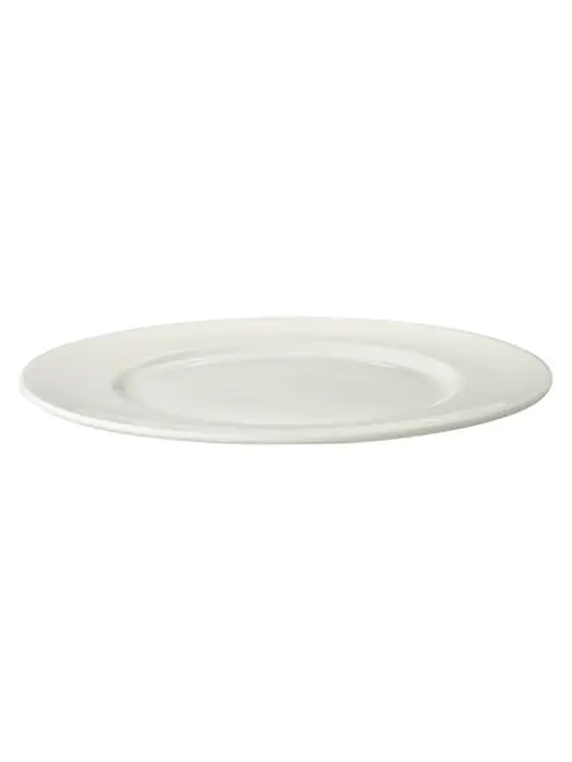 Bord - Ø25.5 CM - 6 Stuks - Wit - Maastricht Porselein - Lux - 515733 W515733 €44.64 Borden