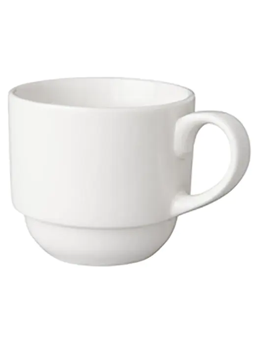 Kop - 20 CL - Breed - Wit - 6 Stuks - Mammoet - Budgetline - 508371 W508371 €17.64 Bekers en kopjes