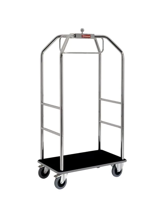 Kofferwagen - H 189 x 98.6 x 59 CM - Verchroomd - Diamond - CVV/C CVV/C €1,012.00 Transportwagens