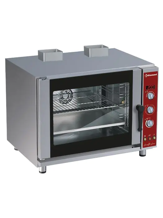 Convectieoven - Gas - 5 Niveaus - 60x40 CM - Automatische luchtbevochtiger - Diamond - PFG-52/S PFG-52/S €4,029.75 Heteluchtovens