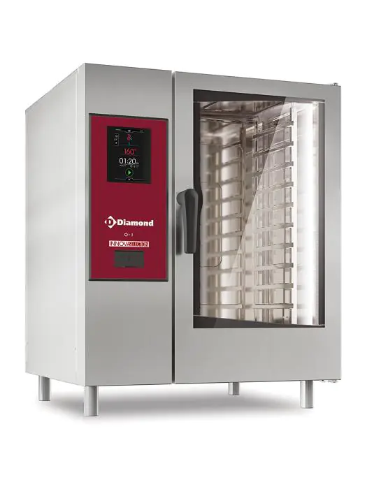 Combisteamer zonder boiler - Stoom en Convectie - Elektrisch - 10 x 1/1 GN - Zelf reiniging - Diamond - SDET/XC-10 SDET/XC-10 €8,573.25 Combisteamers