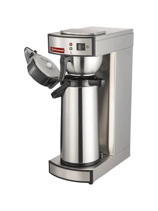 Half-automatische koffiepercolator - 1 groeps - 2.2 Liter - Diamond - PTH-S1/T PTH-S1/T €405.00 Koffiepercolators