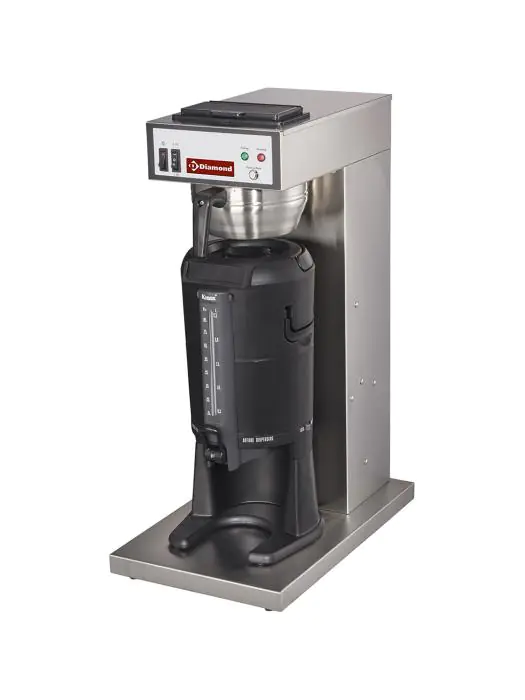 Automatische koffiepercolator - 1 groeps - 2.5 Liter - Diamond - PDR-A1/C PDR-A1/C €756.00 Koffiepercolators