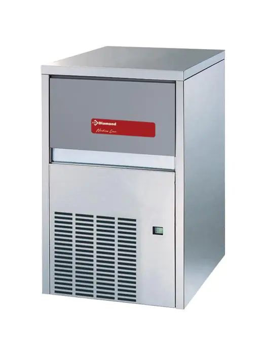 Ijsblokjesmachine - 67 KG / 24u - Schilferijs - Watergekoeld - Diamond - ICE70WS-R2 ICE70WS-R2 €2,838.00 Schilfer ijsmachines