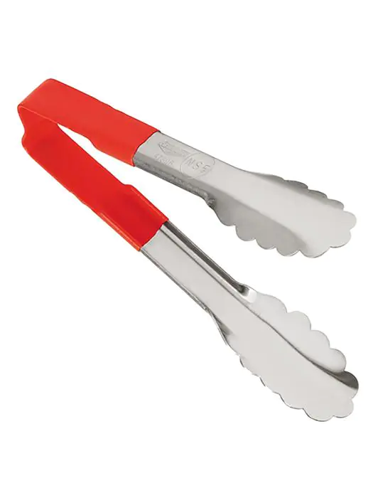 Serveertang - 0.068 KG - 15 CM - RVS - Rood - +0°C / +82°C - 721902 E721902 €9.45 Serveertangen