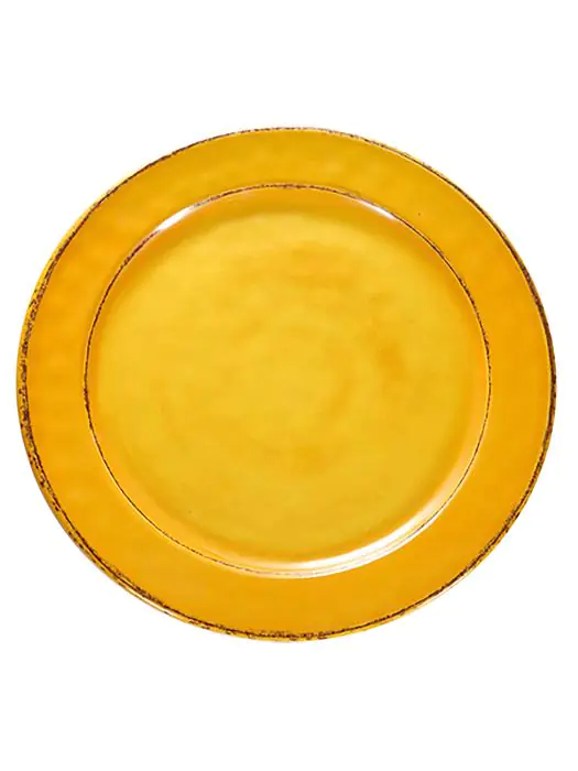 Bord - H 2.5 CM - 0.301 KG - Ø28 CM - Melamine - Geel - 060181 E060181 €5.95 Borden