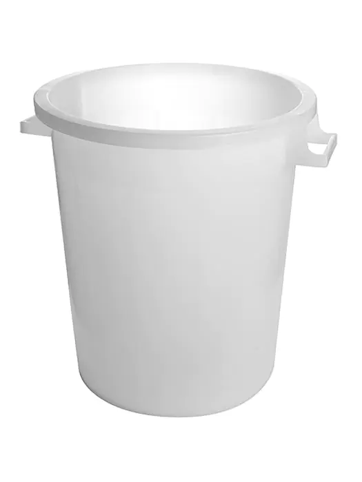 Voedselcontainer - H 64 CM - 0.001 KG - Ø46.5 CM - polyethyleen - Wit - 75 Liter - 956202 E956202 €37.90 Voedselbakken