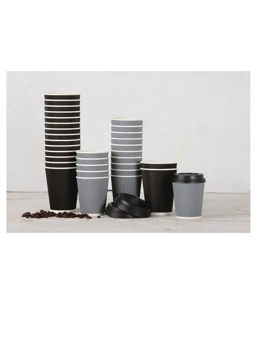 Deksel koffiebeker - 0.35 Liter - 1000 stuks - Zwart - H 1.7 CM - Fiesta - CW718 CW718 €86.99 Overige
