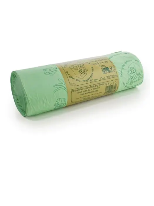 Vuilniszakken - Composteerbaar - 80 Liter - 240 stuks - 15 CM - Vegware - CY581 CY581 €181.98 Afvalbakken