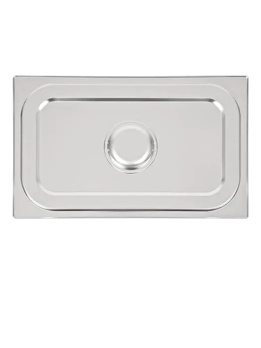 Deksel gastronormbak - 1/1 GN - 32.5 x 53 CM - RVS - Vogue - DW455 DW455 €15.29 GN deksels rvs