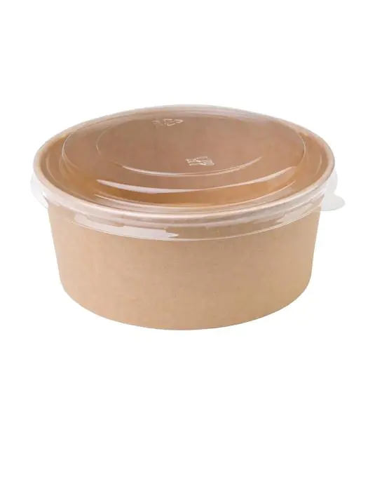 Deksel wegwerp saladeschaal - 300 stuks - H 1.8 CM - Pet - Fiesta Green - FB199 FB199 €40.99 Overige