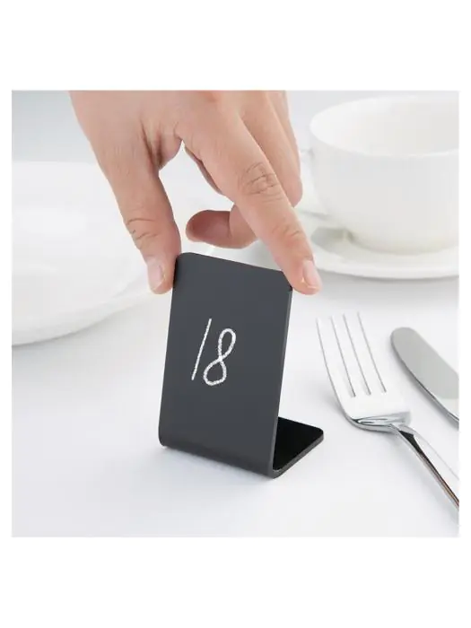 Tafelbord - 4 stuks - H 7.5 x 5 x 4.2 CM - Olympia - FD954 FD954 €4.79 Tafelbordjes