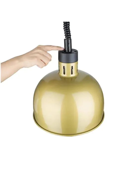 Warmtelamp - Goud - H 20 CM - 220-240 V - Buffalo - DY462 DY462 €61.99 Warmhoudlamp