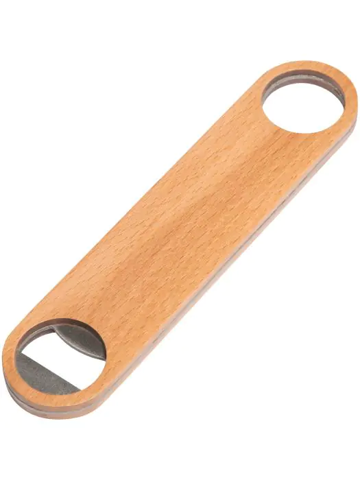 Flesopener - Hout - Bar Professional - OBW0001 OBW0001 €10.00 Openers / kelnermessen