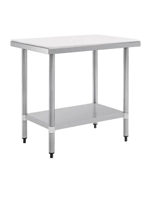 Snijtafel - H 90 x 90 x 60 CM - RVS - Vogue - CB911 CB911 €495.00