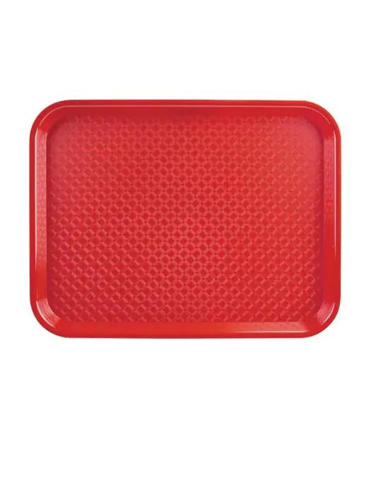 Dienblad - Rood - H 2 x 34.5 x 26.5 CM - Polypropyleen - Olympia - DP213 DP213 €3.29 Buffetdienbladen