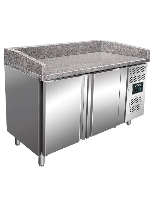 Pizza Werkbank - Digitale Temperatuurregeling - RVS - 266 Liter - 220V - H 100 x B 151 x D 80 CM - Saro - 323-1434 323-1434 €1,399.00 Pizzawerkbanken