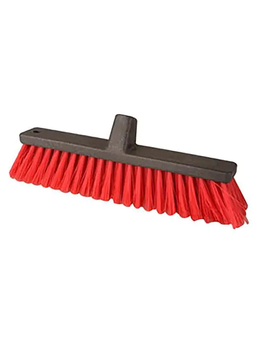Straatbezem - 40 CM - Zwart / Rood - Coronit - 515970 - 515970 W515970 €8.45 Schoonmaak borstel