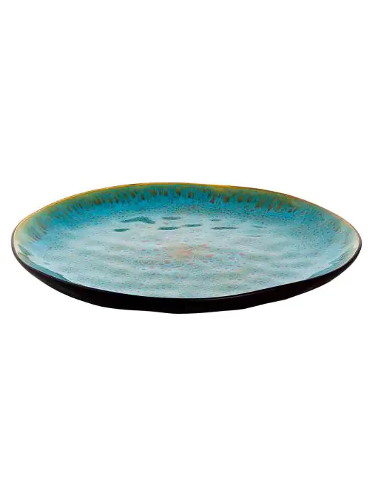 Bord - Ø27 CM - 4 stuks - Turqoise - Palmer - Lotus - 531016 W531016 €39.56 Borden