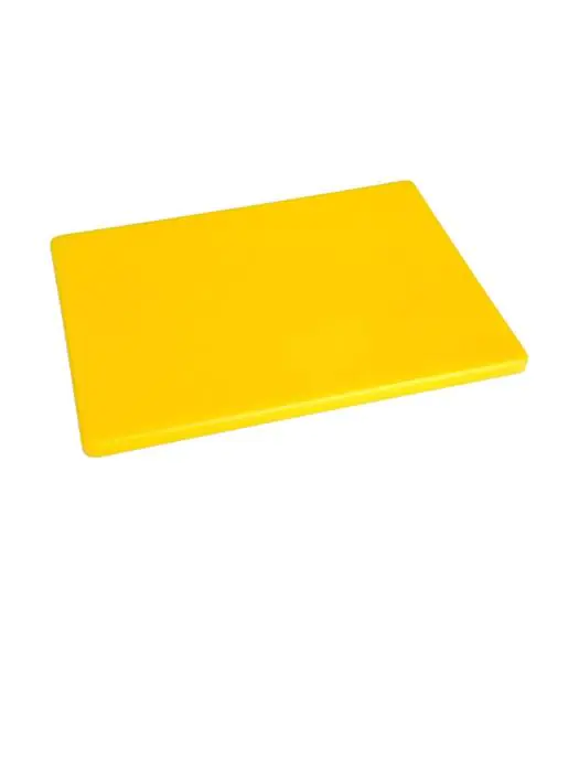 Snijplank - LDPE - Geel - H 1.2 x 22.9 x 30.5 CM - Lagedichtheidpolyethyleen - Hygiplas - GH796 GH796 €8.09 Snijbladen / planken