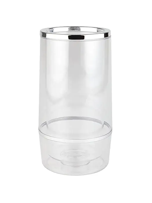 Wijnkoeler - H 23 CM - 0.38 KG - Ø12 CM - polystyreen - Transparant - 130060 130060 €10.25 Wijnkoelers