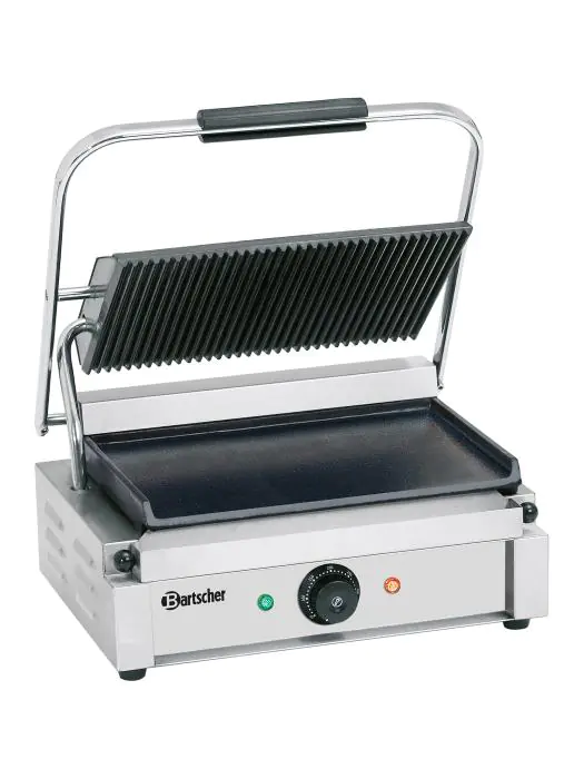 Contactgrill - Enkel - Geribbeld/Glad - Bartscher - A150676 A150676 €223.50 Contactgrills