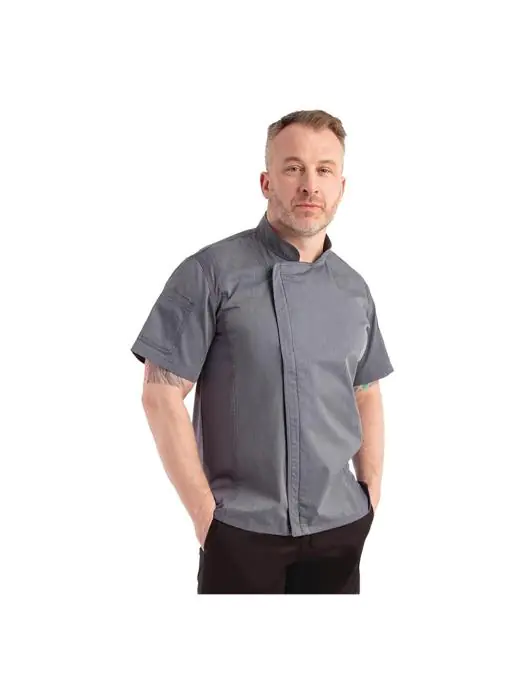 Koksbuis - Unisex - Inktblauw - Polyester/Katoen - Chef Works Urban - BB267 BB267 €85.99 Koksbuizen