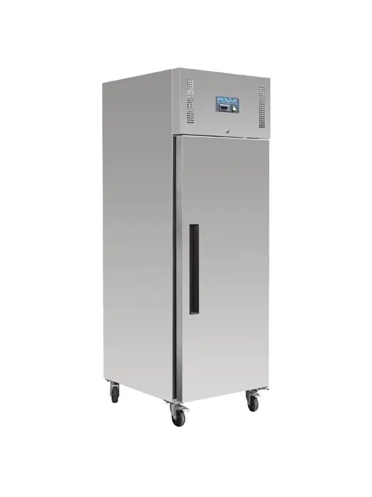 Koelkast - 850 Liter - 1-Deurs - RVS - Polar GL180 €1,985.00 Horeca koelkasten