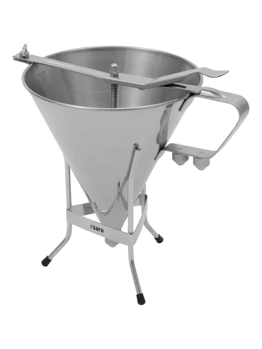 Portioneertrechter - RVS - 1,8 Liter - H 27 x B 21 x D 19 CM - Saro - 213-6025 213-6025 €45.90 Trechters