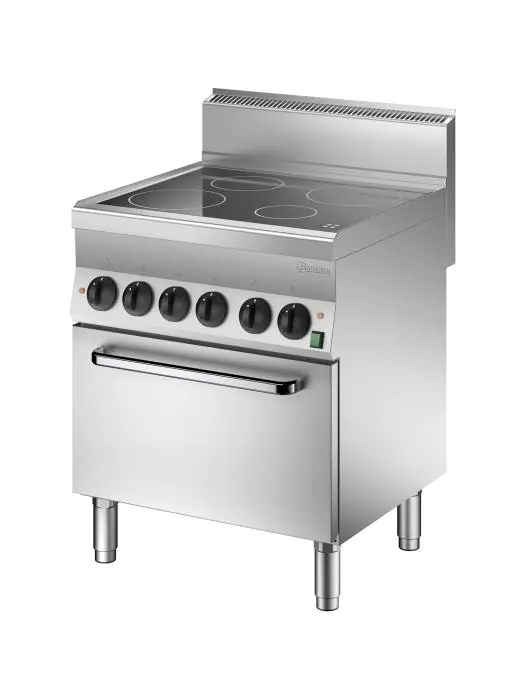 Fornuis - 4 Pits - Keramisch - Bartscher - 115059 115059 €3,438.32 Bartscher 650 line