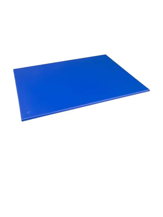 Snijplank - HDPE - Blauw - H 1.2 x 60 x 45 CM - Hogedichtheidpolyethyleen - Hygiplas - J009 J009 €23.10 Snijbladen / planken