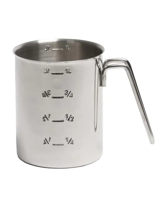 Maatbeker - 1 Liter - Ø 10.5 x H 14 CM - RVS - APS - CC402 CC402 €17.79 Maatbekers